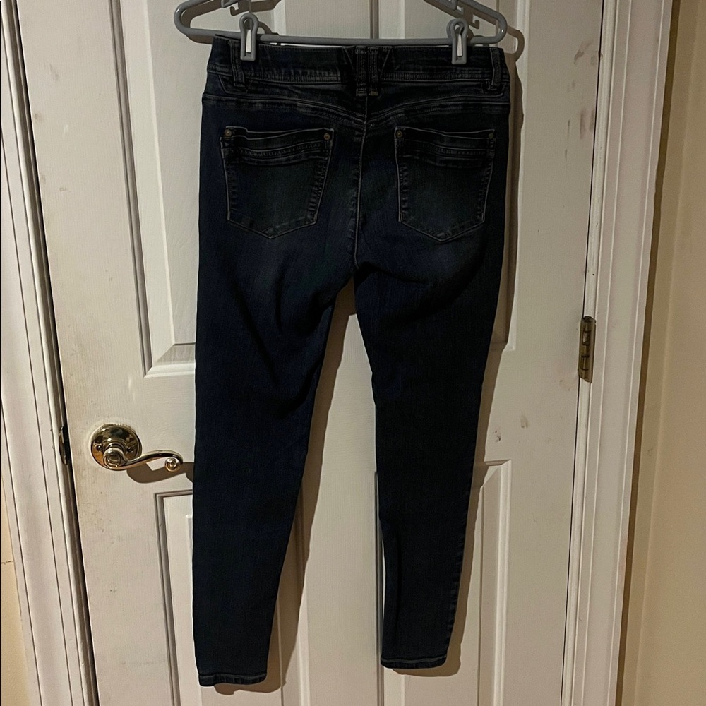 Democracy Denim AB Solution Skinny Jeans Blue Stretch Womens Size 8 Everyday - Picture 3 of 5